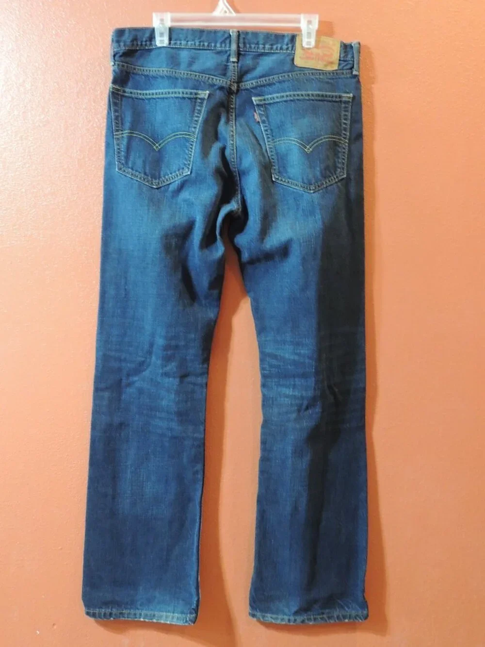 Levi 527 Jeans Vintage 2004 Men 36x32 Pockets Outdoor Work Denim Blue Jeans
